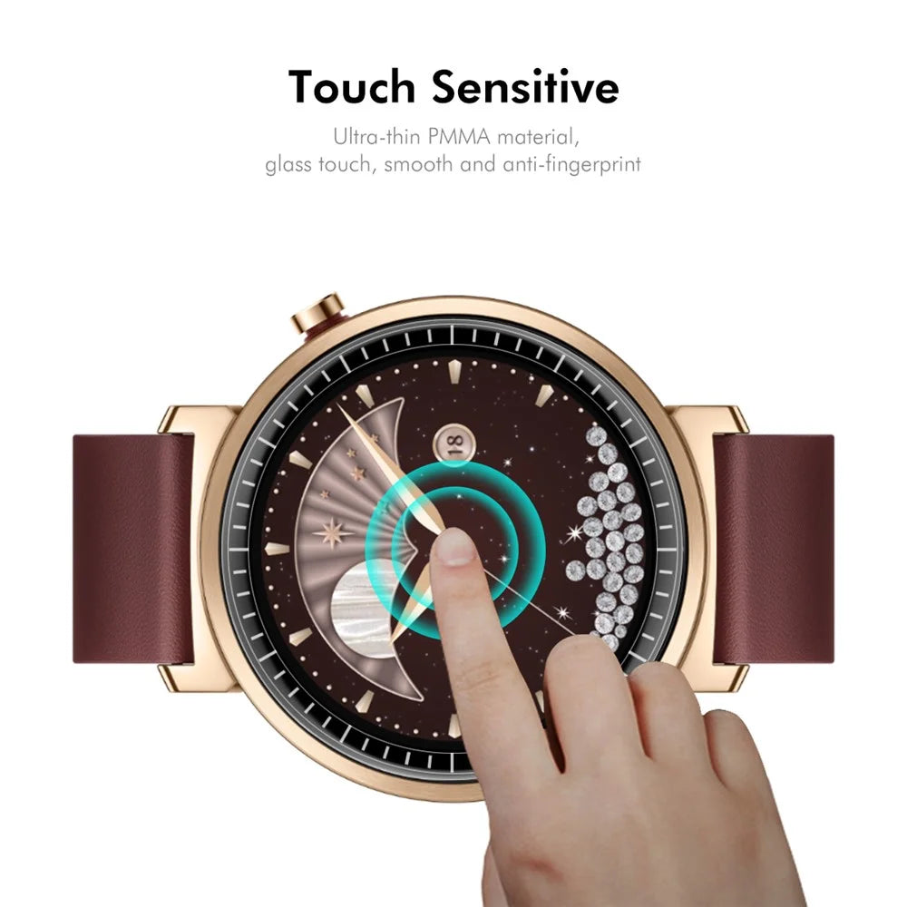 ENKAY HAT PRINCE For Honor Watch Fit Elegant Edition Screen Protector   3D Curved PC + PMMA Ultra Clear Film - Transparent - 4