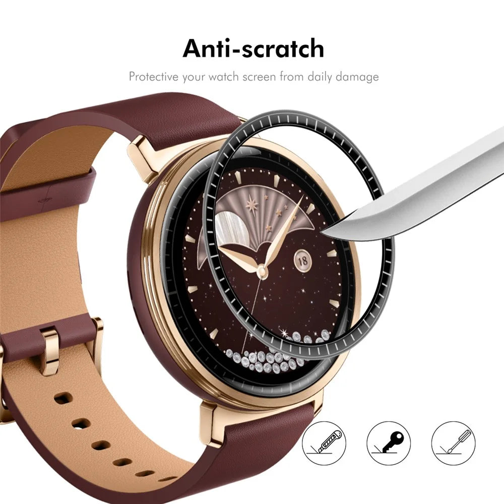 ENKAY HAT PRINCE For Honor Watch Fit Elegant Edition Screen Protector   3D Curved PC + PMMA Ultra Clear Film - Transparent - 5
