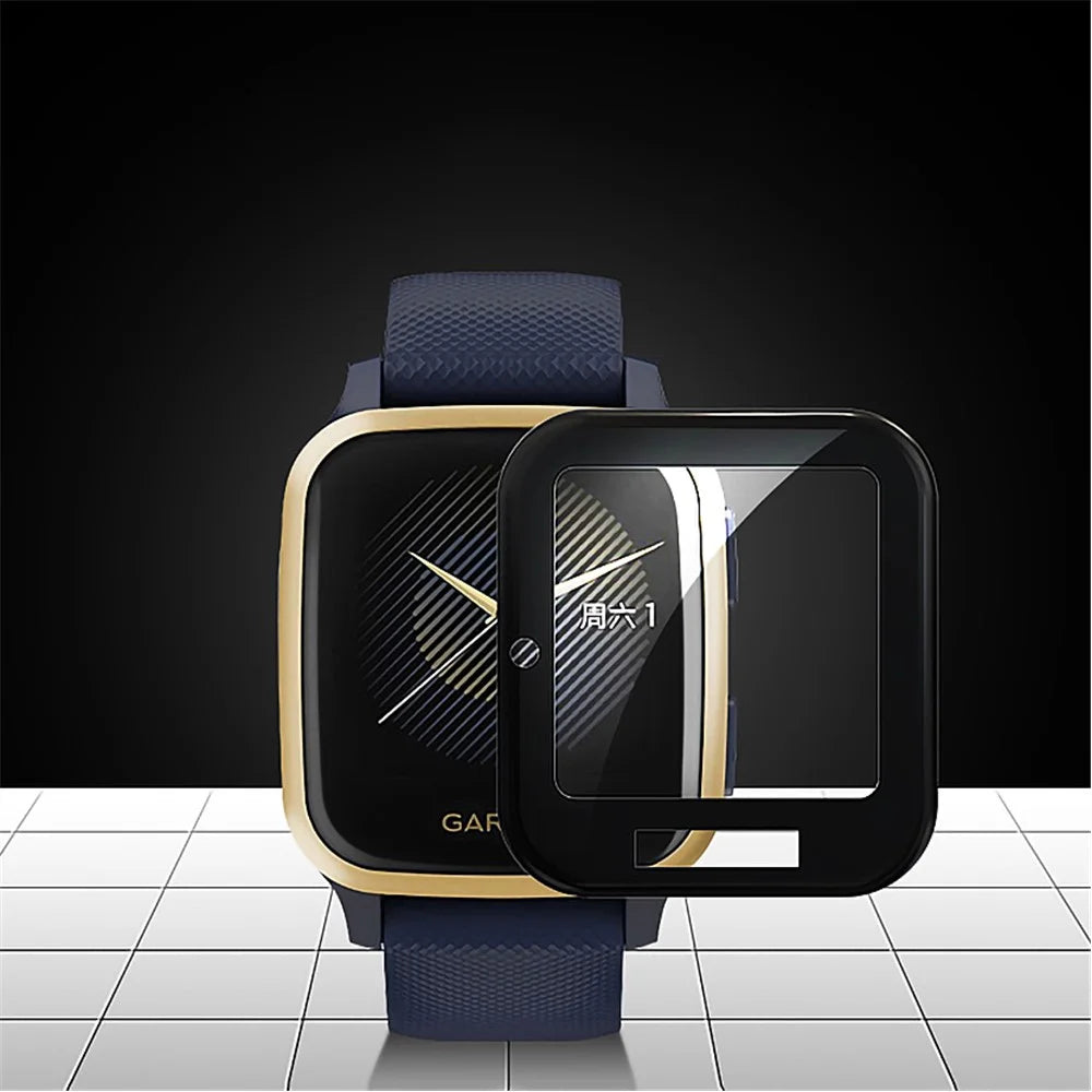 3D Hot Bending HD Clear PMMA Film Screen Protectors for Garmin Venu Sq Smart Watch - 1