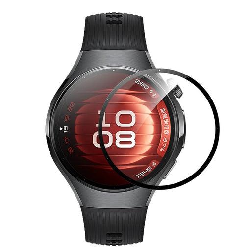 NORTHJO For Huawei Watch 5 42mm Screen Protector PMMA Anti Scratch Black Edge Watch Film HD Clarity Abrasion Resistant - 2
