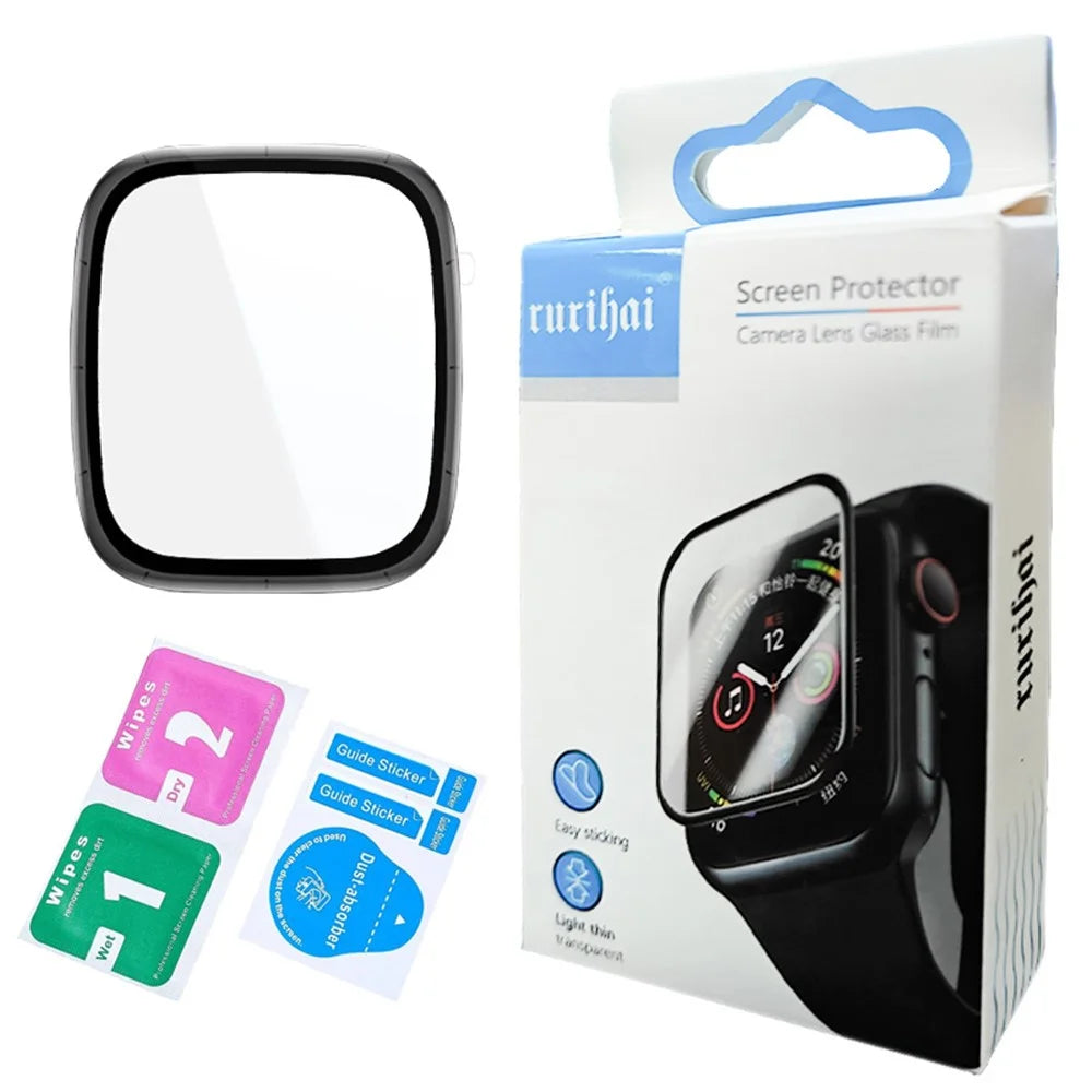 RURIHAI For Huami Amazfit Active 2 Square PMMA Screen Protector 3D Full Glue Watch Screen Film - 6