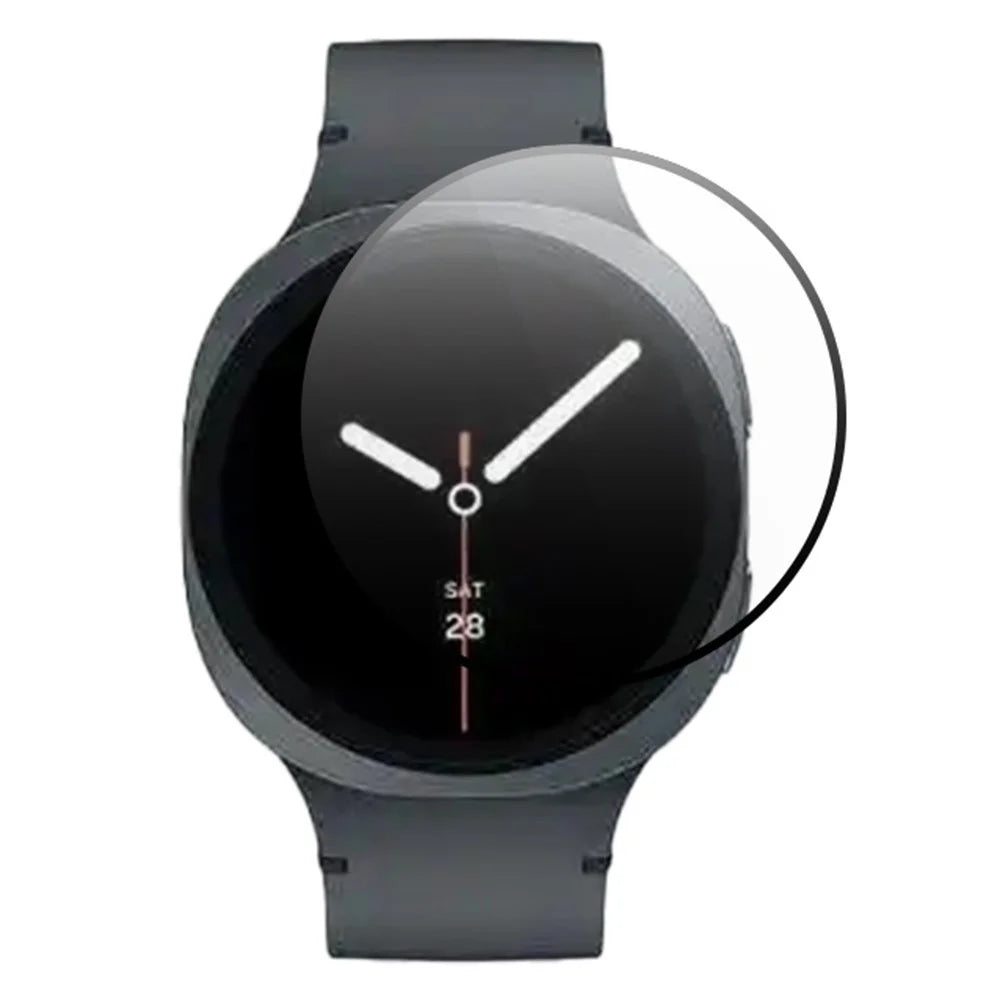 RURIHAI For Samsung Galaxy Watch8 44mm PMMA Screen Protector 3D Full Glue Watch Screen Film - 1