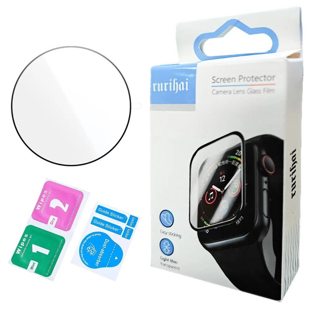 RURIHAI For Samsung Galaxy Watch8 Classic 46mm PMMA Screen Protector 3D Full Glue Watch Screen Film - 5
