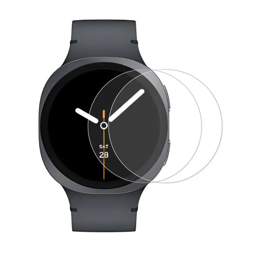 ENKAY HAT PRINCE For Samsung Galaxy Watch8 40mm 2Pcs Screen Protector   9H High Aluminum-Silicon Glass Film - Transparent - 1