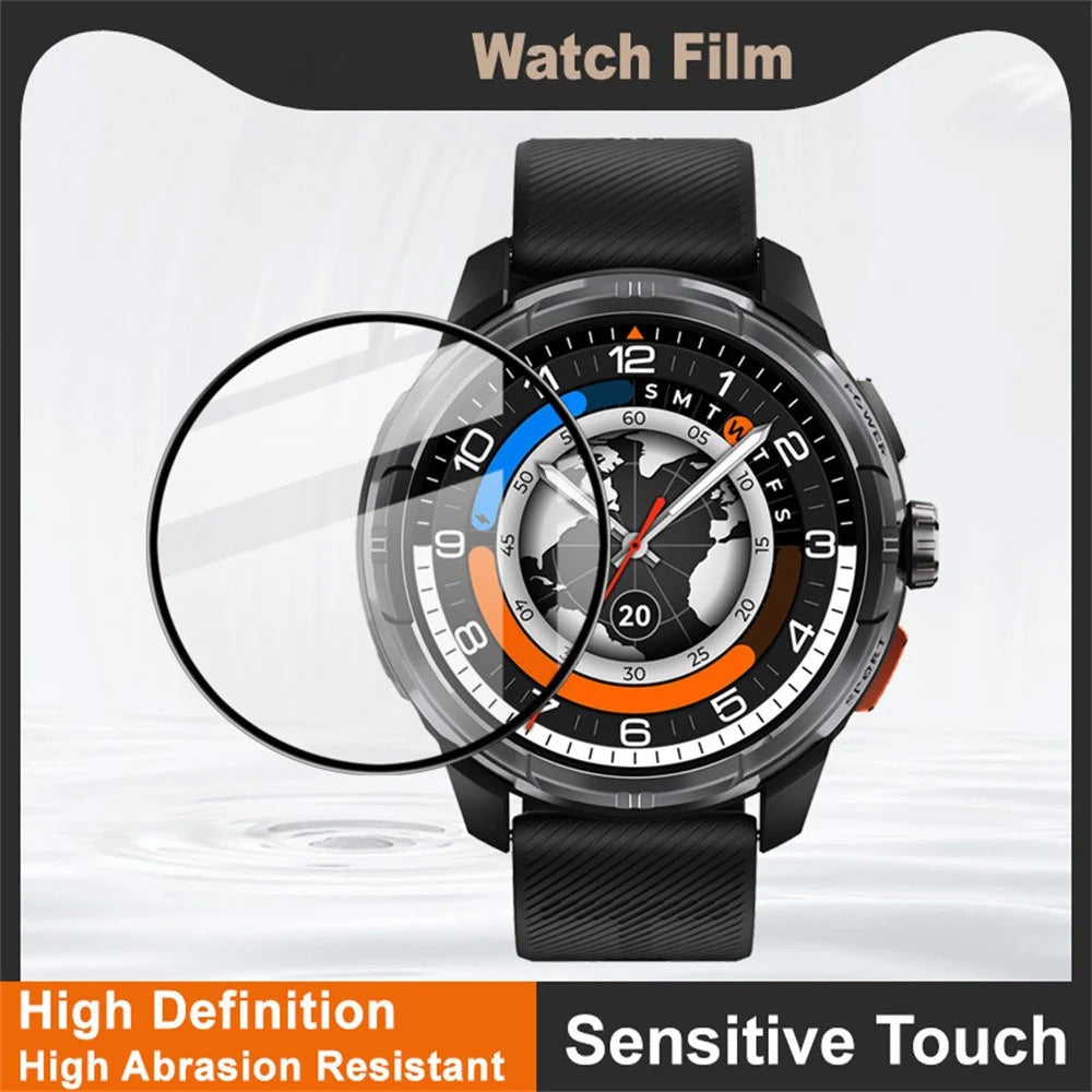 IMAK For Haylou Solar Ultra Screen Protector Anti Scratch PMMA Watch Film - 3