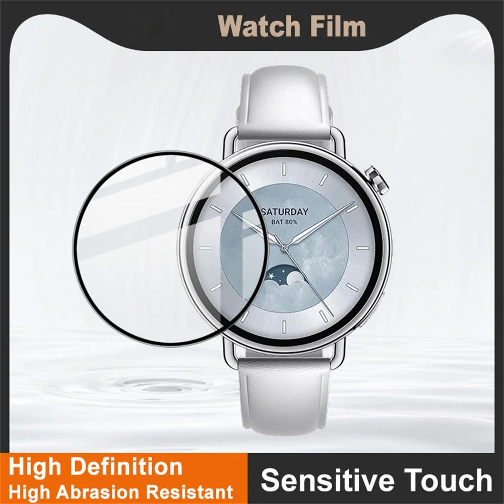IMAK For Xiaomi Watch S4 41mm Screen Protector Anti Scratch PMMA Watch Film - 3