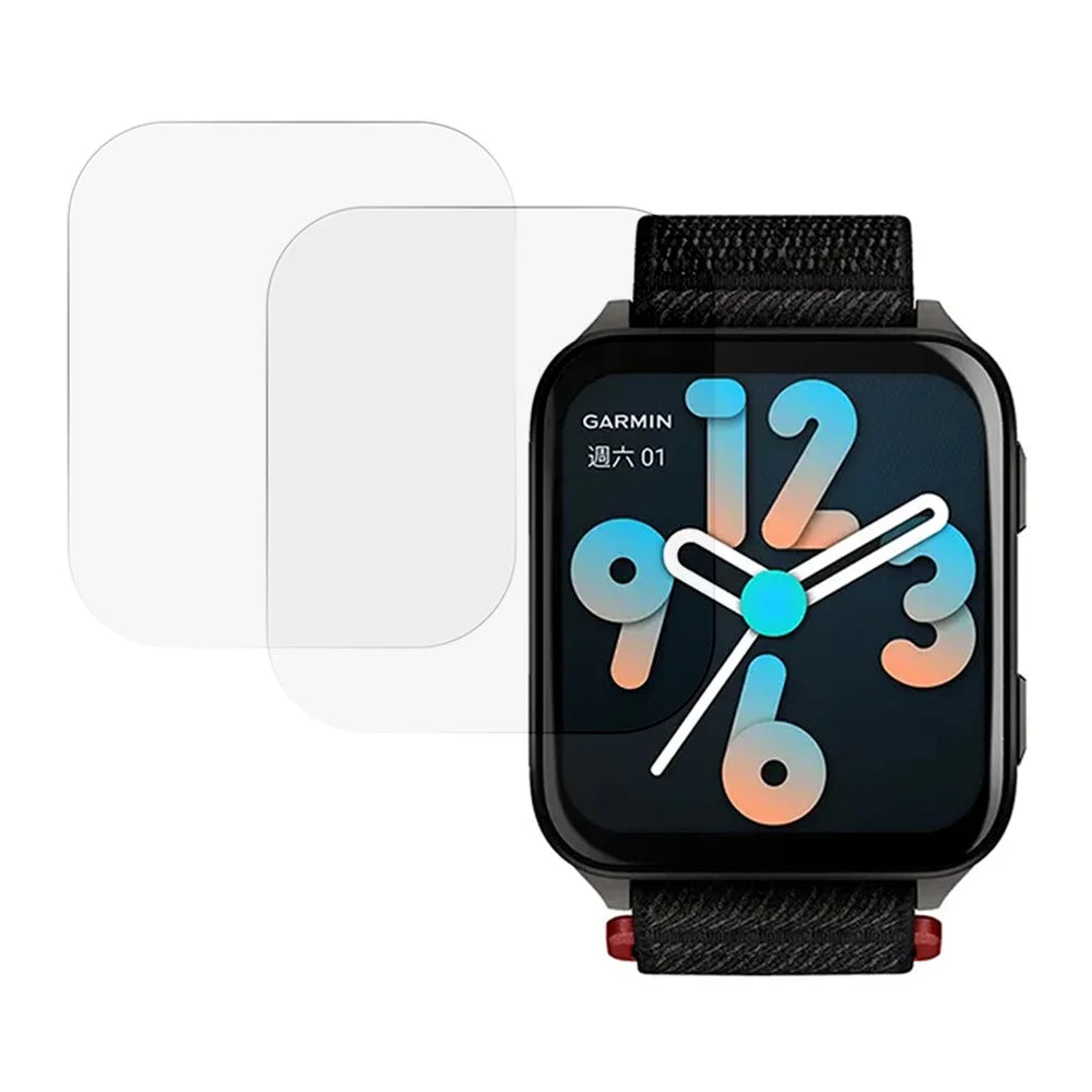 2Pcs For Garmin Venu X1 Screen Protector Smart Watch Clear TPU Film - 1
