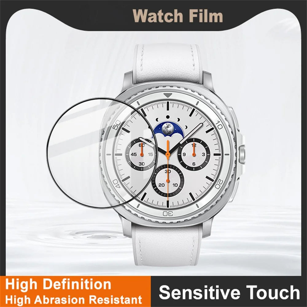 IMAK For Samsung Galaxy Watch8 Classic 46mm Screen Protector Anti Scratch PMMA Watch Film - 3