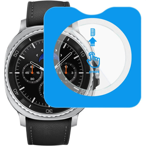 IMAK For Samsung Galaxy Watch8 Classic 46mm Tempered Glass Screen Protector with Installation Tool - 1