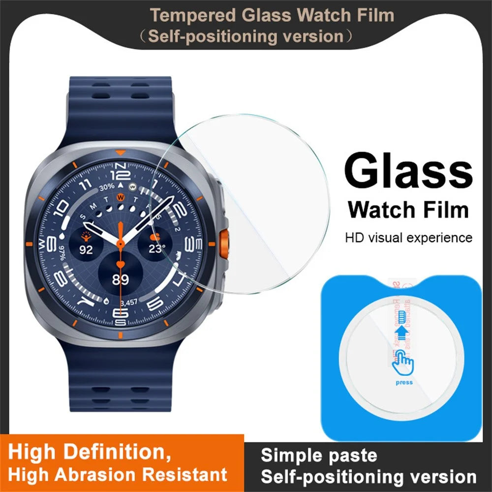 IMAK For Samsung Galaxy Watch Ultra (2025) 47mm / Ultra 47mm Tempered Glass Screen Protector with Installation Tool - 3