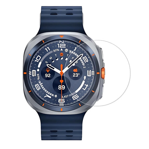 ENKAY HAT PRINCE For Samsung Galaxy Watch Ultra (2025) 47mm / Ultra 47mm Screen Protector 9H High Aluminum-Silicon Glass Film - Transparent - 1