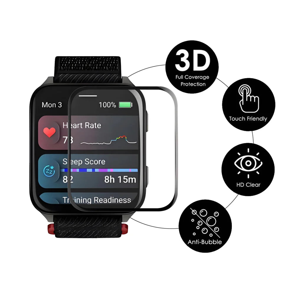 ENKAY HAT PRINCE For Garmin Venu X1 Screen Protector   3D Curved PC + PMMA Ultra Clear Film - Transparent - 2