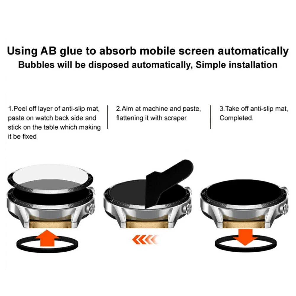 For Google Pixel Watch 4 41mm High Definition Watch Screen Protector Ceramic Film - 4