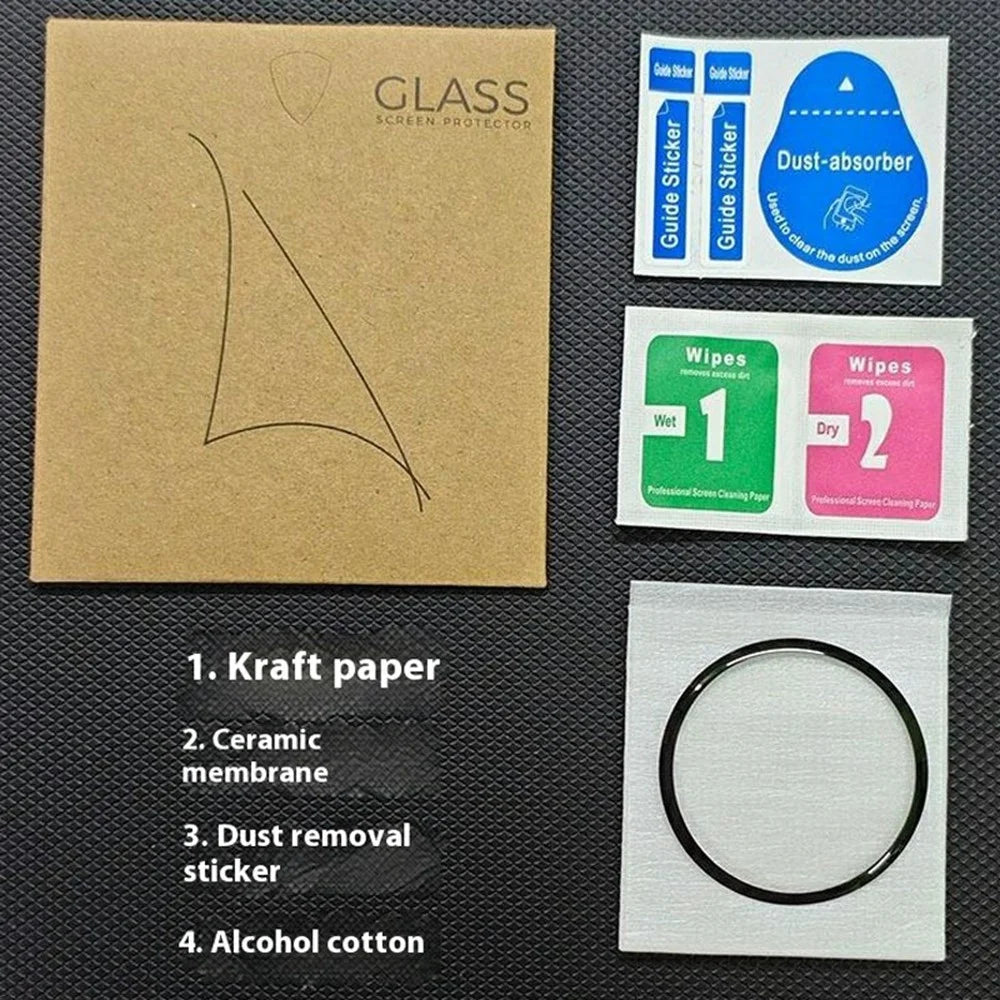 For Google Pixel Watch 4 45mm High Definition Watch Screen Protector Ceramic Film - 5