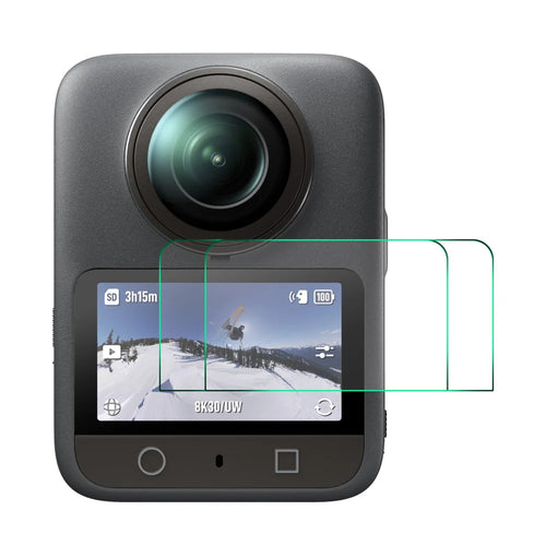 ENKAY HAT PRINCE For DJI Osmo 360 2Pcs Screen Protector   9H High Aluminum-Silicon Glass Film - Transparent - 1