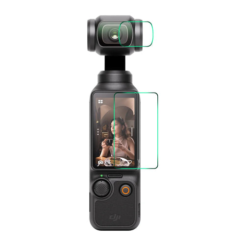 ENKAY HAT PRINCE For DJI Osmo Pocket 3 Screen Protector   9H High Aluminum-Silicon Glass Film - Transparent - 1