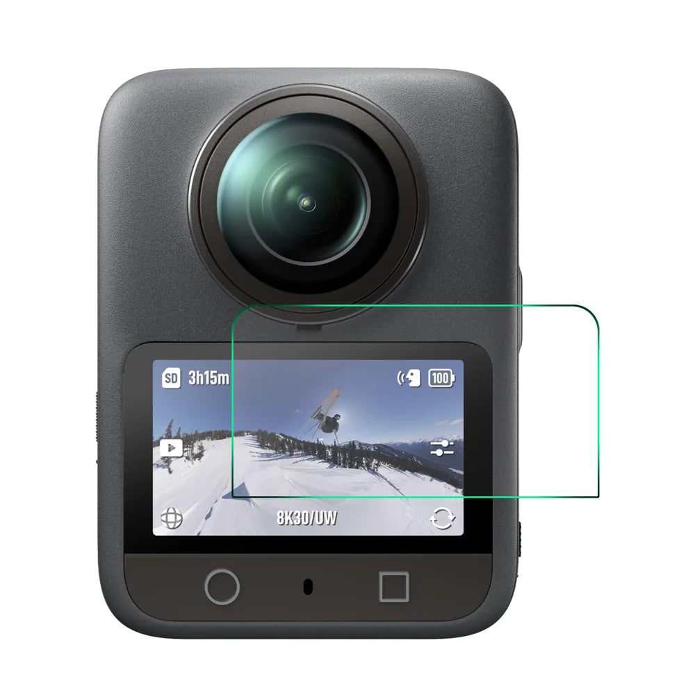 ENKAY HAT PRINCE For DJI Osmo 360 Screen Protector   9H High Aluminum-Silicon Glass Film - Transparent - 1