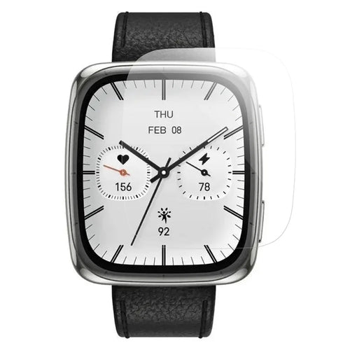 RURIHAI For Huami Amazfit Active 2 Square Screen Protector High Aluminium-silicon Glass Watch Film with Alignment Tool - 1