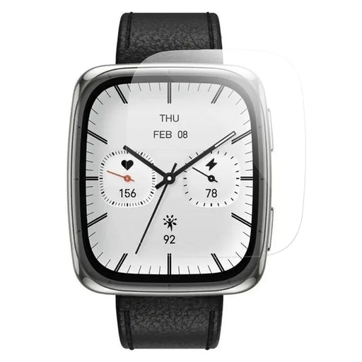RURIHAI For Huami Amazfit Active 2 Square Screen Protector High Aluminium-silicon Glass Watch Film with Alignment Tool - 1