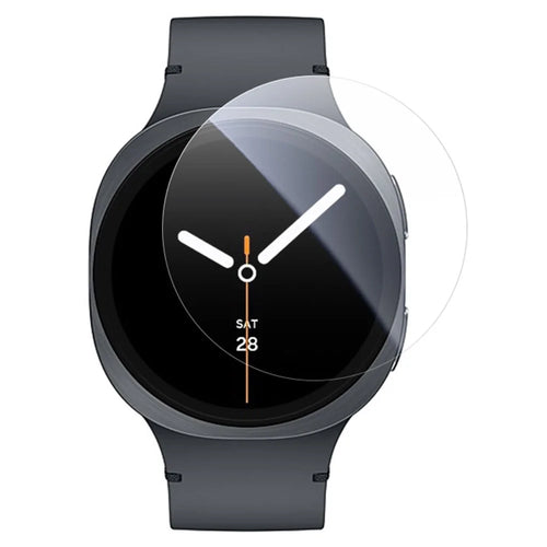 RURIHAI For Samsung Galaxy Watch8 40mm Screen Protector High Aluminium-silicon Glass Watch Film with Alignment Tool - 1