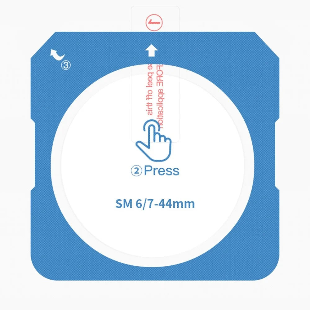 RURIHAI For Samsung Galaxy Watch8 40mm Screen Protector High Aluminium-silicon Glass Watch Film with Alignment Tool - 3