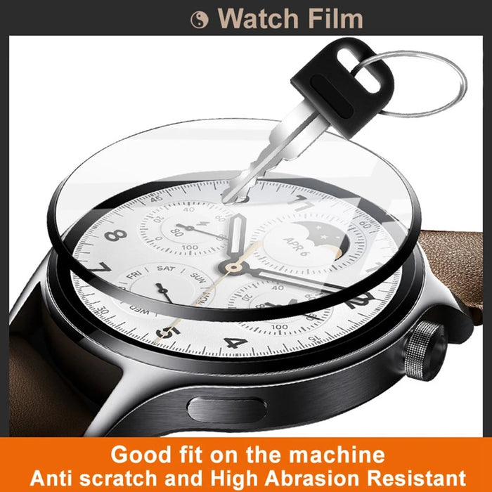 IMAK For Google Pixel Watch 4 45mm Screen Protector Anti Scratch PMMA Watch Film - 5