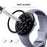 ENKAY HAT PRINCE For Google Pixel Watch 4 41mm 2Pcs Screen Protector   3D Curved PC + PMMA Ultra Clear Film - Black - 5