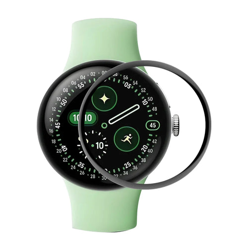 ENKAY HAT PRINCE For Google Pixel Watch 4 45mm Screen Protector   3D Curved PC + PMMA Ultra Clear Film - Transparent - 1