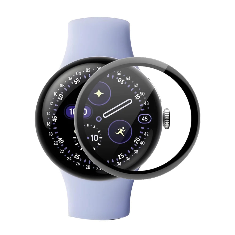 ENKAY HAT PRINCE For Google Pixel Watch 4 41mm Screen Protector   3D Curved PC + PMMA Ultra Clear Film - Transparent - 1
