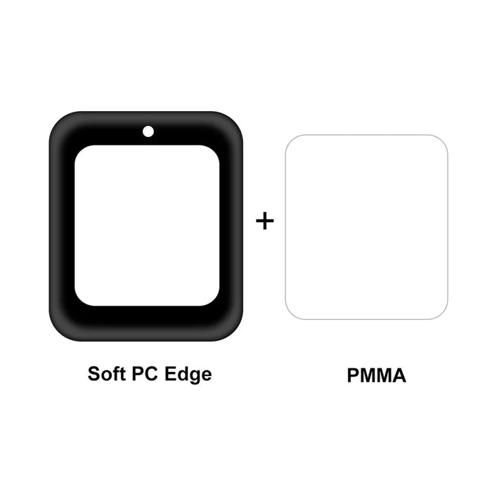 ENKAY HAT PRINCE 2Pcs Complete Covering Ultra Clear 3D Curved Soft PC Edge + PMMA Screen Protector Films for Xiaomi Redmi Watch - 3