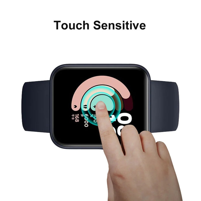 ENKAY HAT PRINCE 2Pcs Complete Covering Ultra Clear 3D Curved Soft PC Edge + PMMA Screen Protector Films for Xiaomi Redmi Watch - 4