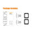 ENKAY HAT PRINCE 2Pcs Complete Covering Ultra Clear 3D Curved Soft PC Edge + PMMA Screen Protector Films for Xiaomi Redmi Watch - 7