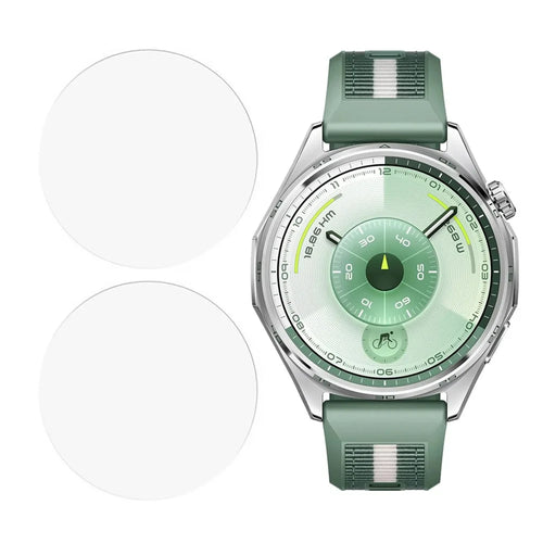2Pcs For Huawei Watch GT 6 46mm Screen Protector Tempered Glass 2.5D HD Watch Screen Film - 1