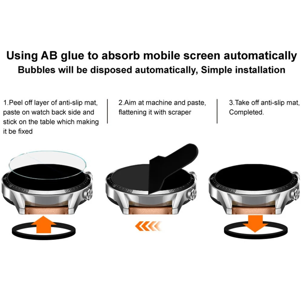 IMAK Watch Screen Protector for Apple Watch Ultra 3  /  Ultra 2  /  Ultra 49mm Clear Tempered Glass Film - 6