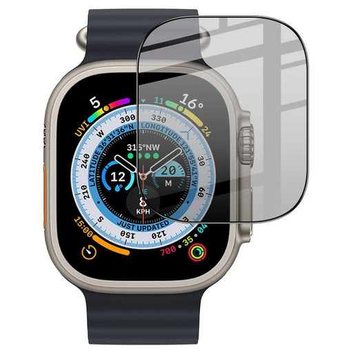 IMAK Anti Peep Watch Film for Apple Watch Ultra 3  /  Ultra 2  /  Ultra 49mm Privacy Screen Protector Full Coverage Tempered Glass - 2