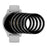 ENKAY HAT PRINCE 5Pcs for Garmin Venu 2S 40mm/Vivoactive 4S 40mm Complete Covering 3D Curved Soft PC Edge + PMMA Screen Protector Films - 1