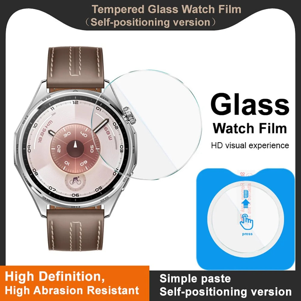 IMAK For Huawei Watch GT 6 46mm Tempered Glass Screen Protector with Installation Tool - 3