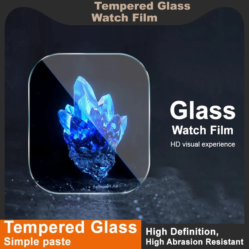 IMAK for Realme Watch 5 Screen Protector Clear Tempered Glass Watch Film - 7