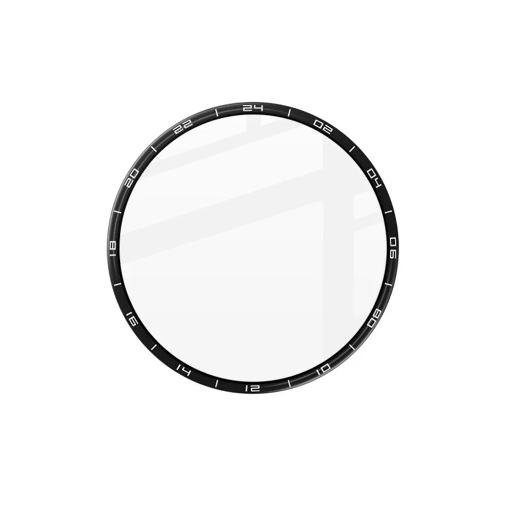 IMAK For Huawei Watch GT 6 Pro 46mm Watch Film HD Anti-scratch PMMA Screen Protector with Scale (Black) - 2
