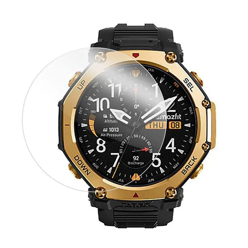 For Huami Amazfit T-Rex 3 Pro 48mm Tempered Glass Screen Protector HD Protective Watch Film - 1