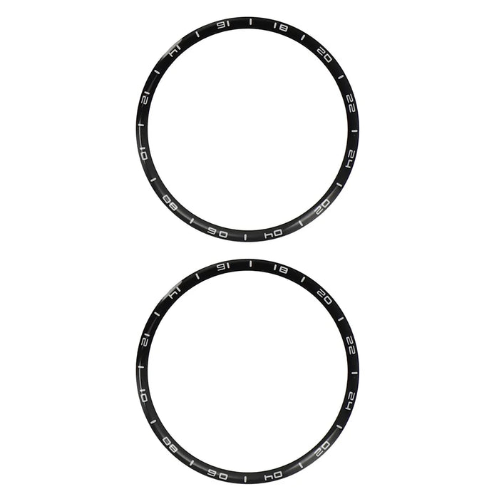 2Pcs For Huawei Watch GT 6 Pro 46mm Watch Screen Protector High Definition PMMA Film (Black Scale) - 2