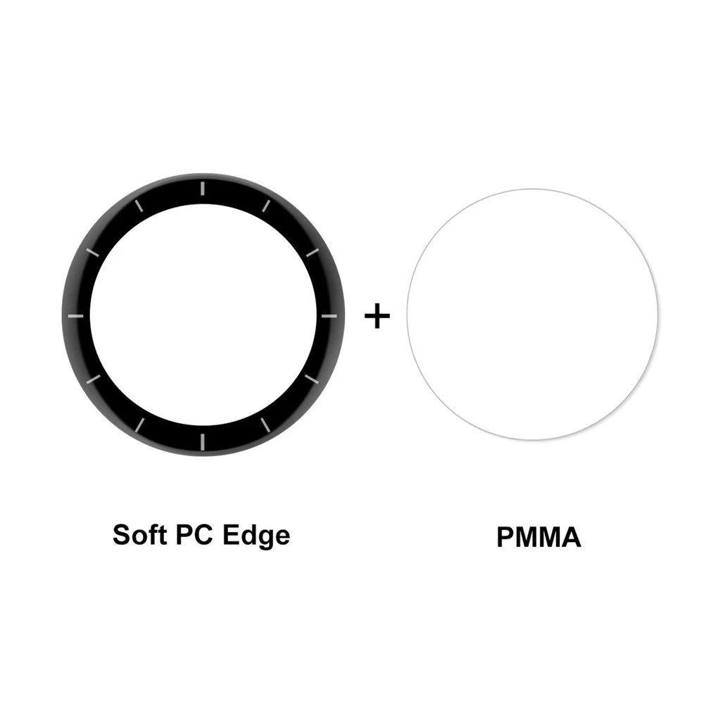 ENKAY HAT PRINCE 5Pcs for Garmin Venu 2 45mm/Vivoactive 4 45mm Complete Covering 3D Curved Soft PC Edge + Super Clear PMMA Screen Protector Films - 3