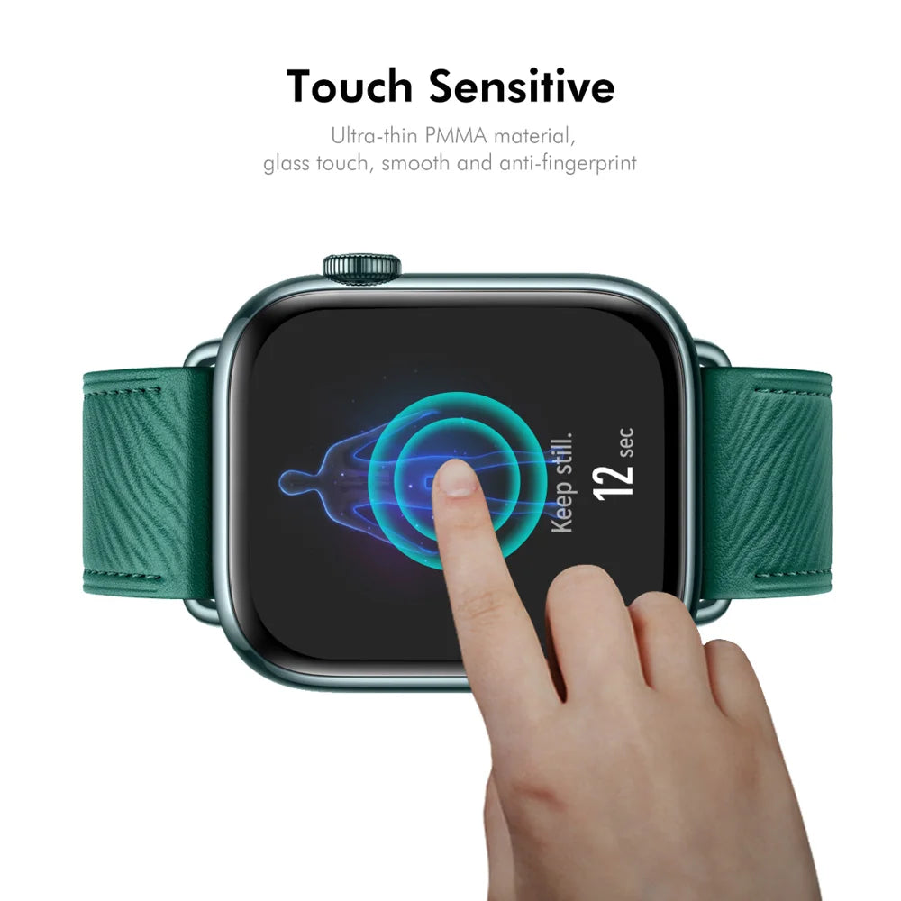 ENKAY HAT PRINCE For Honor Watch X5 2Pcs Screen Protector   3D Curved PC + PMMA Ultra Clear Film - Black - 5