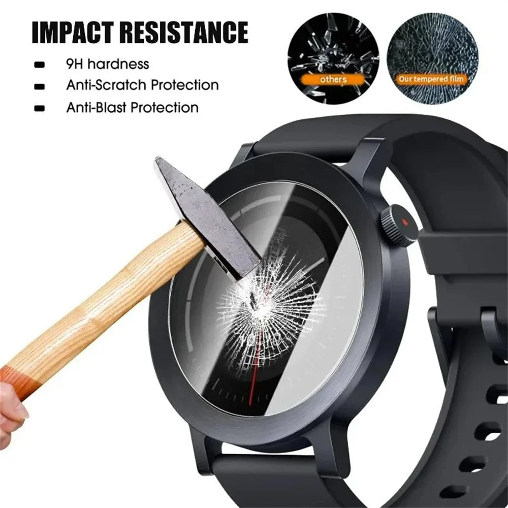 For Nothing CMF Watch 3 Pro High Aluminium-Silicon Glass Film HD Smart Watch Screen Protector - 3