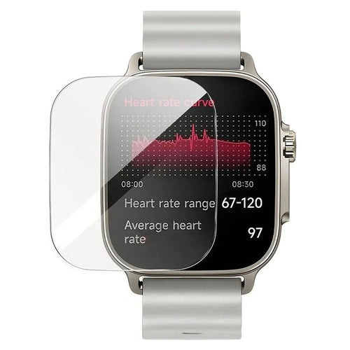 For Realme Watch 5 High Aluminium-Silicon Glass Film HD Smart Watch Screen Protector - 1