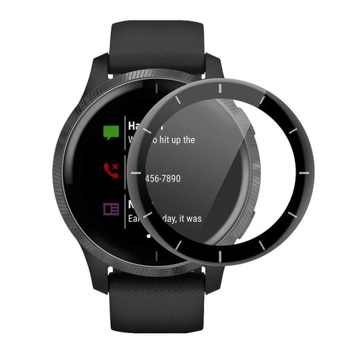ENKAY HAT PRINCE for Garmin Venu 2 45mm/Vivoactive 4 45mm Complete Covering 3D Curved Soft PC Edge + Ultra Clear PMMA Screen Protector Films - 1