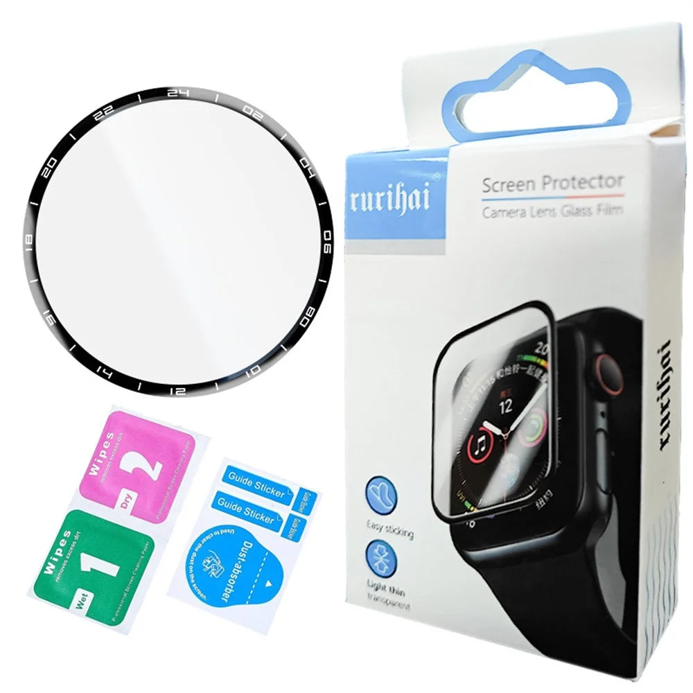 RURIHAI For Huawei Watch GT 6 Pro 46mm PMMA Screen Protector 3D Full Glue Watch Screen Film - 5