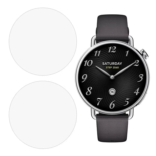 2Pcs For Xiaomi Watch 5 / Watch 5 eSIM Screen Protector Tempered Glass 2.5D HD Watch Screen Film - Transparent - 1