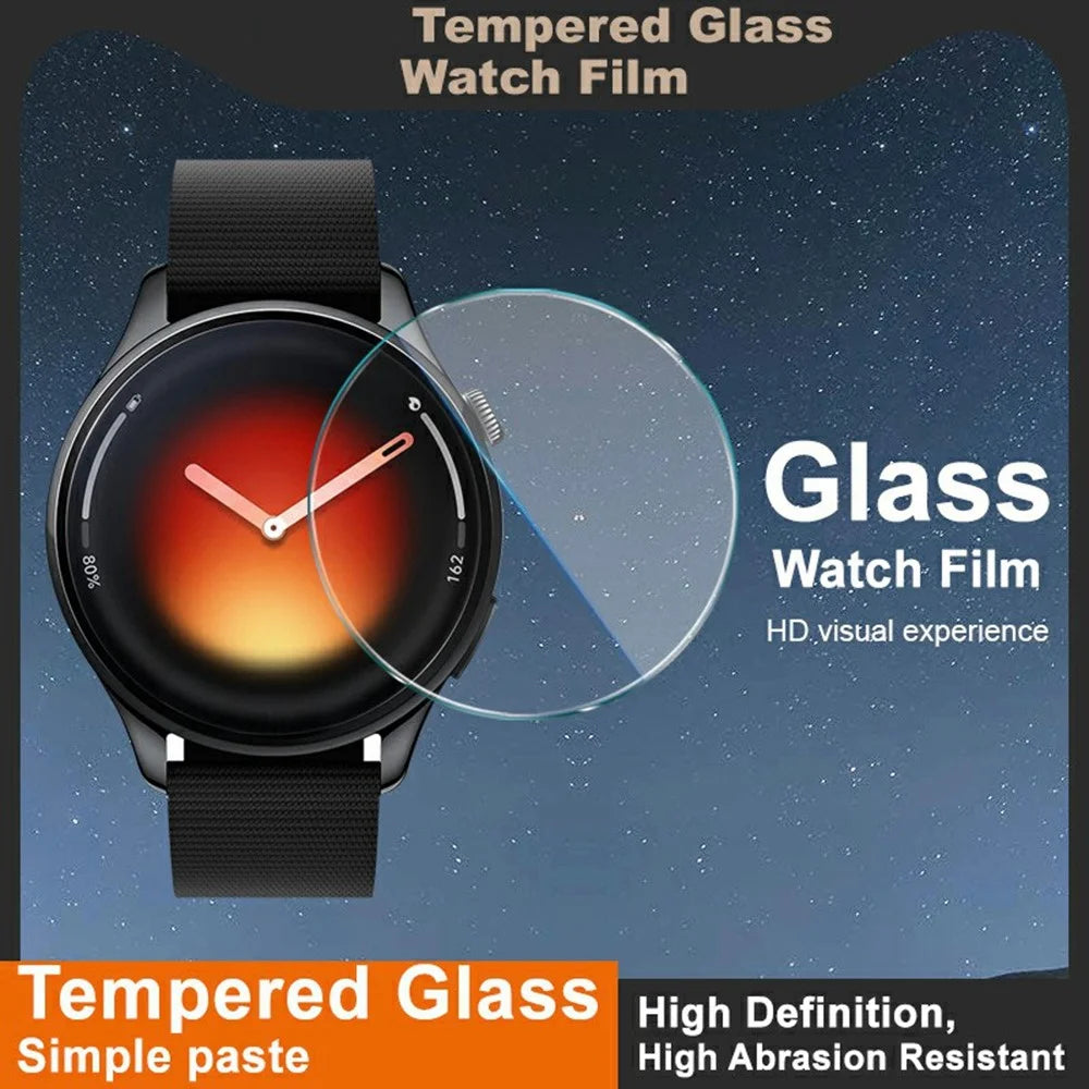 IMAK for Xiaomi Watch 5 Screen Protector Clear Tempered Glass Watch Film - Transparent - 3