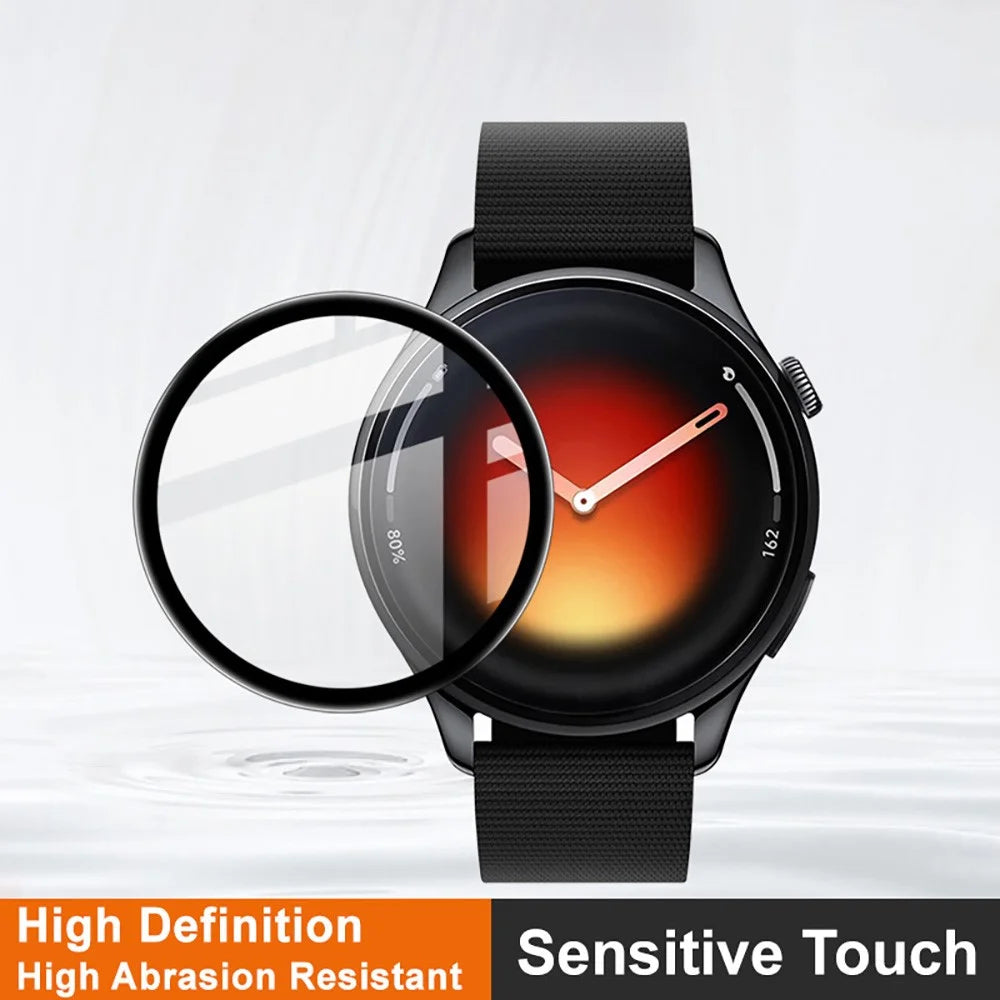 IMAK For Xiaomi Watch 5 Screen Protector Anti Scratch PMMA Watch Film - Transparent - 3
